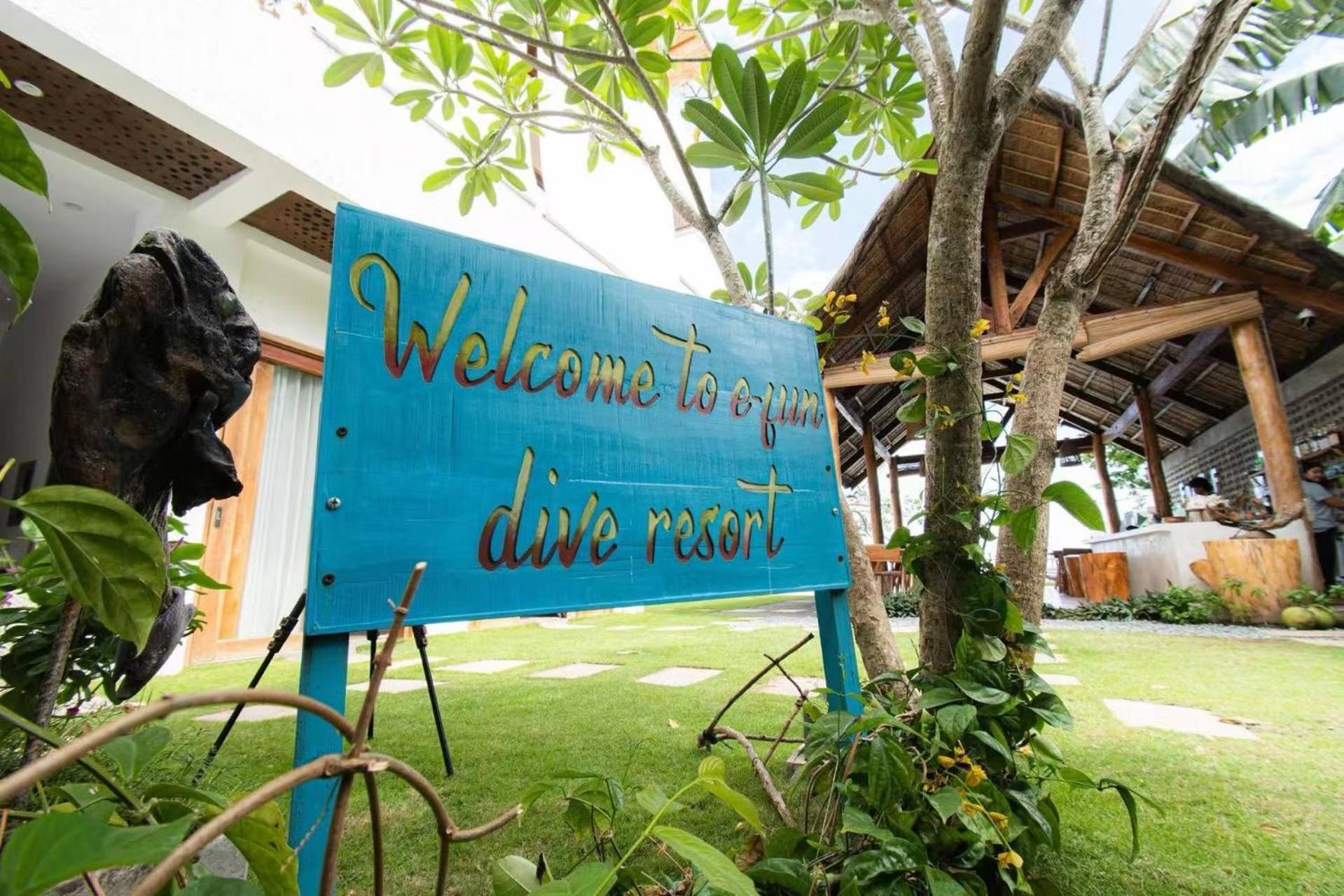 E-Fun Dive Resort Дауин Экстерьер фото